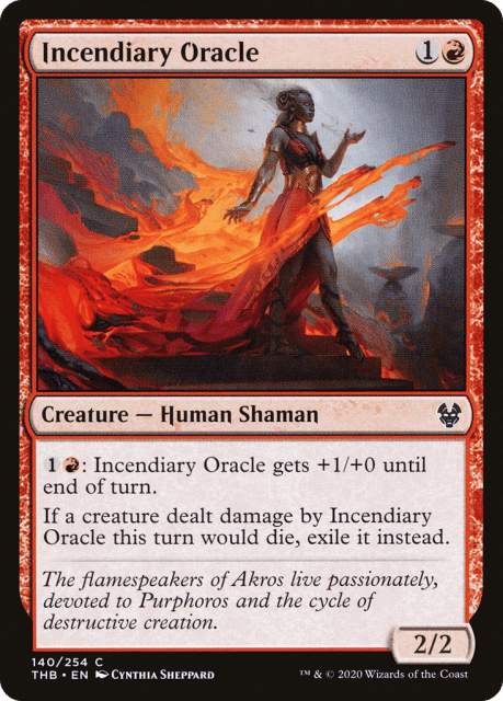 Incendiary Oracle (140) — Theros Beyond Death