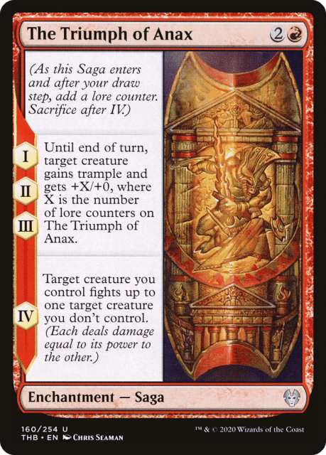 The Triumph of Anax (160) — Theros Beyond Death