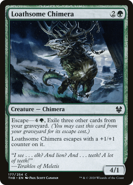 Loathsome Chimera (177) — Theros Beyond Death
