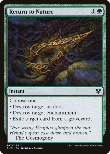 Return to Nature (197) — Theros Beyond Death