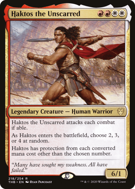 Haktos the Unscarred (218) — Theros Beyond Death