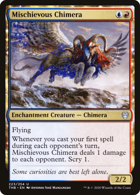 Mischievous Chimera (223) — Theros Beyond Death