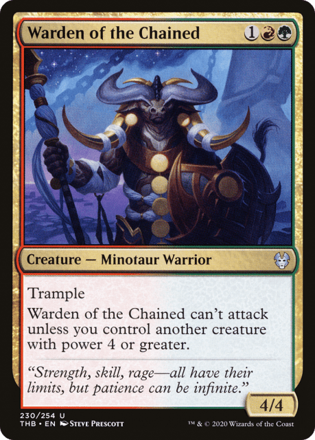 Warden of the Chained (230) — Theros Beyond Death