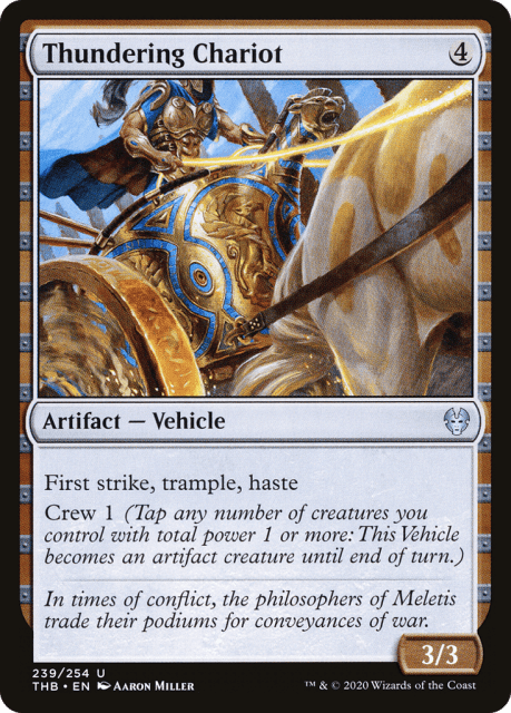 Thundering Chariot (239) — Theros Beyond Death
