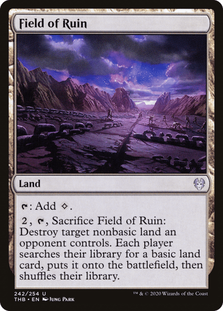 Field of Ruin (242) — Theros Beyond Death