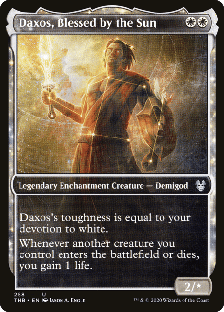 Daxos, Blessed by the Sun (258) — Theros Beyond Death