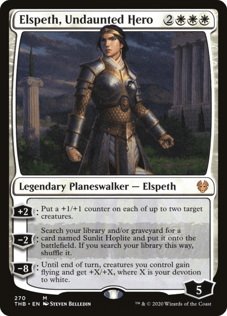 Elspeth, Undaunted Hero (270) — Theros Beyond Death