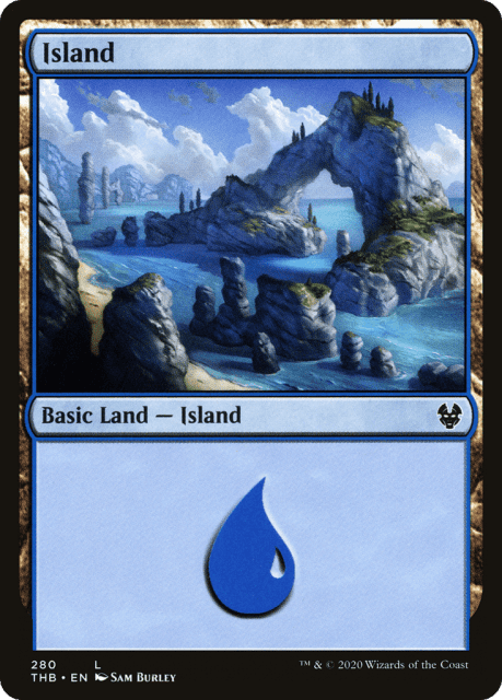 Island (280) — Theros Beyond Death