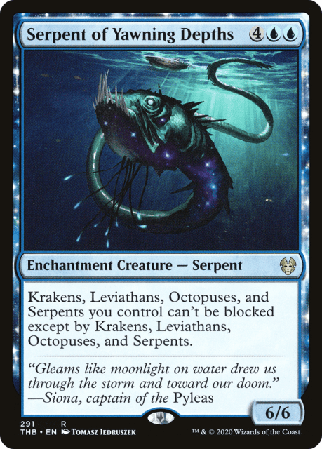 Serpent of Yawning Depths (291) — Theros Beyond Death