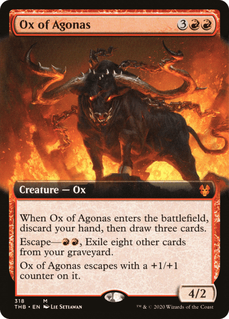 Ox of Agonas (318) — Theros Beyond Death