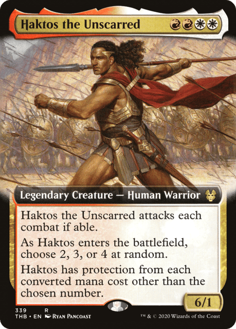Haktos the Unscarred (339) — Theros Beyond Death