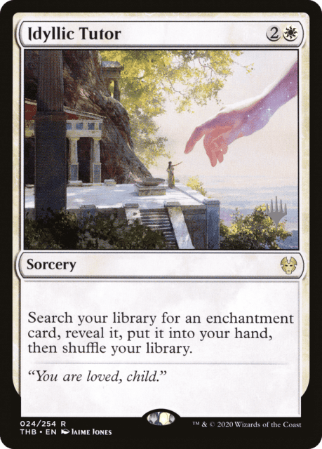 Idyllic Tutor (24) — Theros Beyond Death Promos