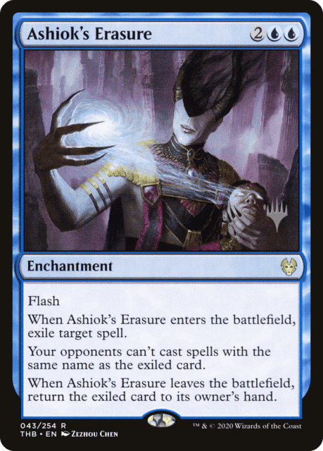 Ashiok's Erasure (43) — Theros Beyond Death Promos