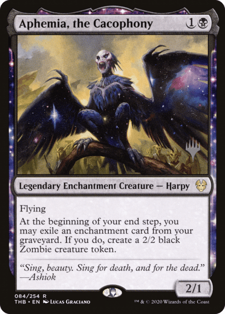Aphemia, the Cacophony (84) — Theros Beyond Death Promos