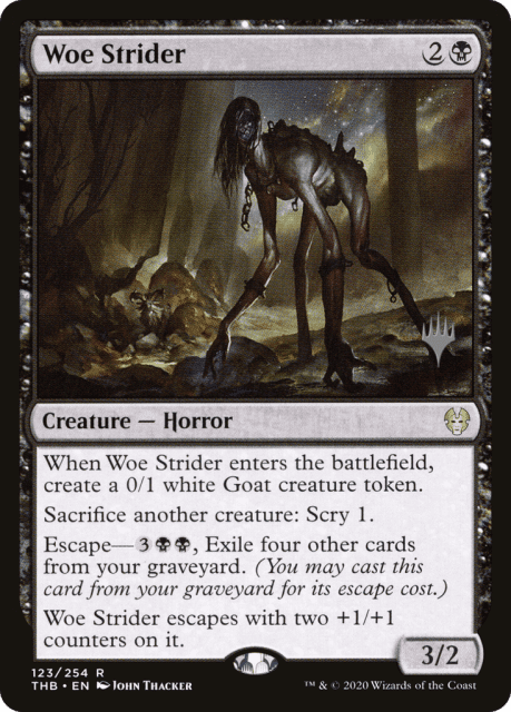 Woe Strider (123) — Theros Beyond Death Promos