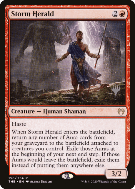 Storm Herald (156) — Theros Beyond Death Promos