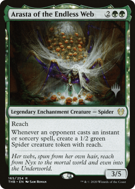 Arasta of the Endless Web (165) — Theros Beyond Death Promos
