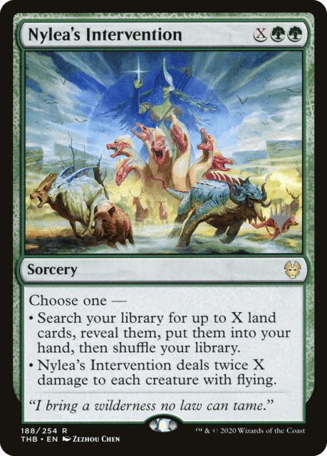 Nylea's Intervention (188) — Theros Beyond Death Promos
