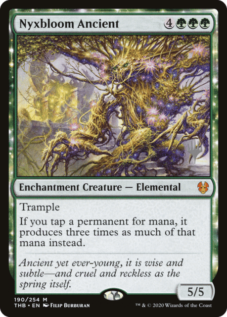 Nyxbloom Ancient (190) — Theros Beyond Death Promos