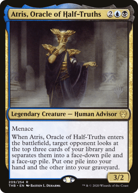 Atris, Oracle of Half-Truths (209) — Theros Beyond Death Promos