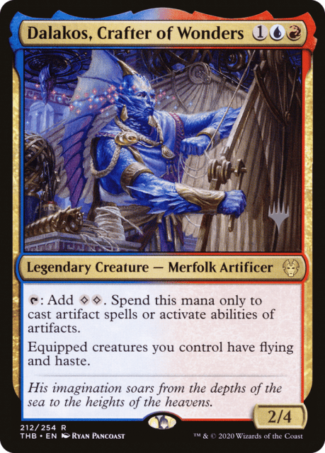 Dalakos, Crafter of Wonders (212) — Theros Beyond Death Promos