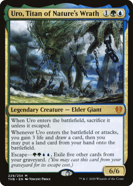 Uro, Titan of Nature's Wrath (229) — Theros Beyond Death Promos