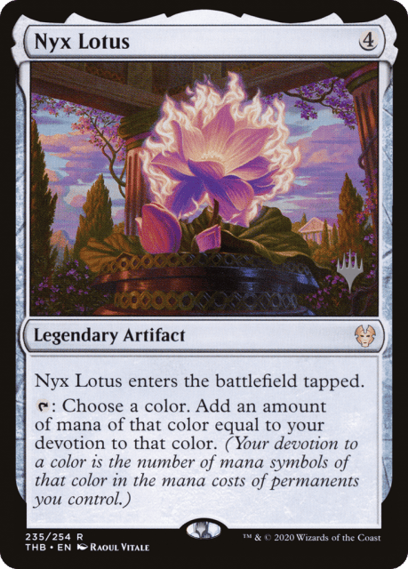Nyx Lotus (235) — Theros Beyond Death Promos