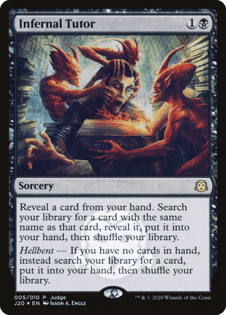 Infernal Tutor (5) — Judge Gift Cards 2020