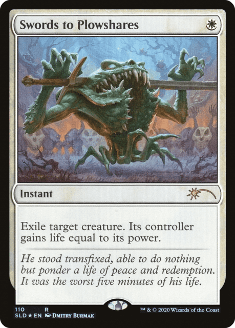 Swords to Plowshares (110) — Secret Lair Drop