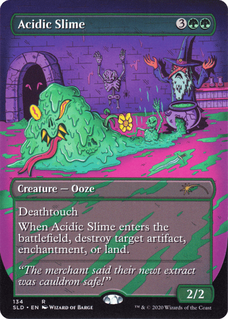 Acidic Slime (134) — Secret Lair Drop