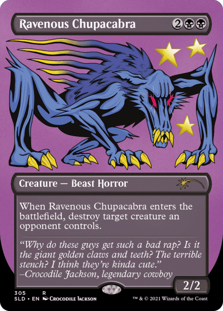 Ravenous Chupacabra (305) — Secret Lair Drop