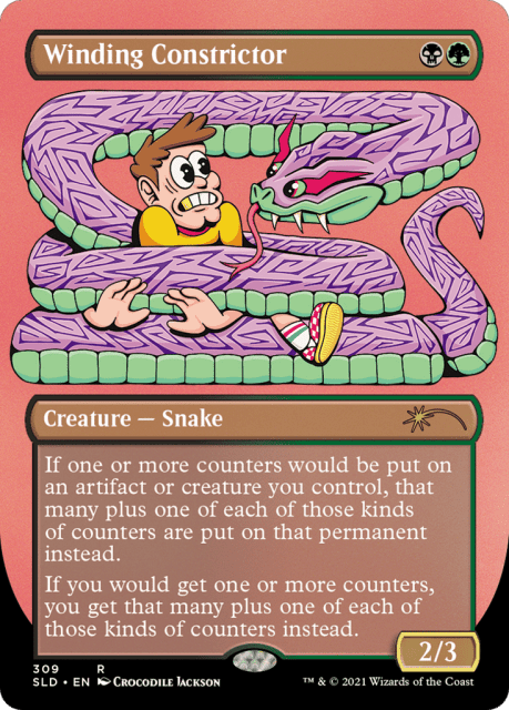 Winding Constrictor (309) — Secret Lair Drop
