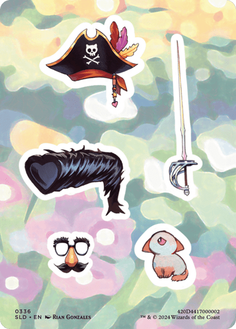 Sticker sheet (336) — Secret Lair Drop