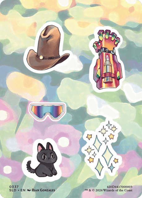 Sticker sheet (337) — Secret Lair Drop