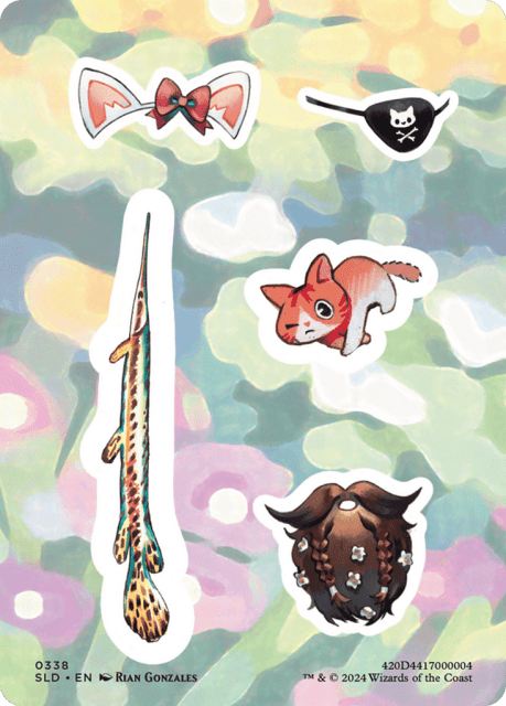 Sticker sheet (338) — Secret Lair Drop