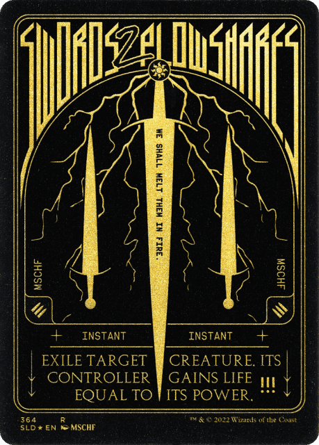 Swords to Plowshares (364) — Secret Lair Drop