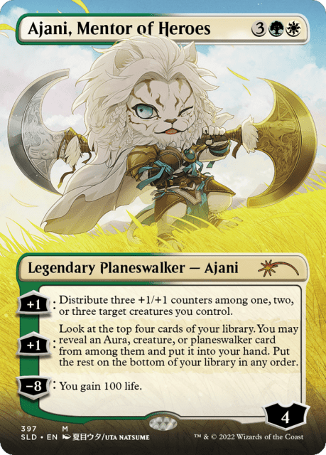 Ajani, Mentor of Heroes (397) — Secret Lair Drop