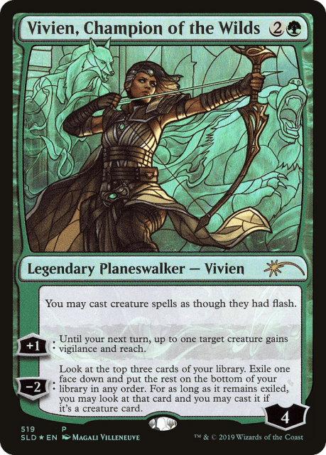 Vivien, Champion of the Wilds (519) — Secret Lair Drop
