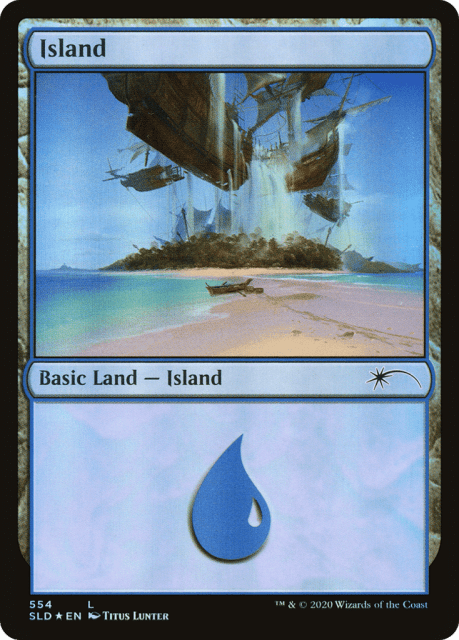 Island (554) — Secret Lair Drop