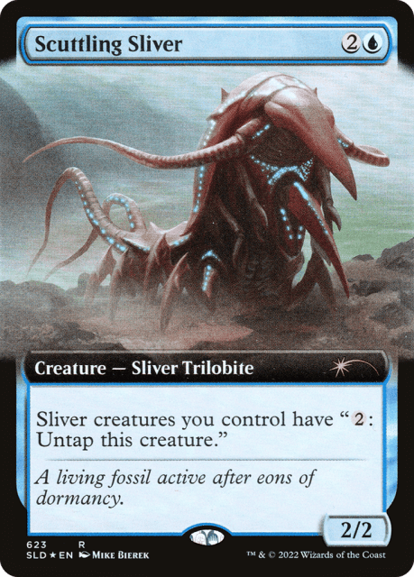 Scuttling Sliver (623) — Secret Lair Drop