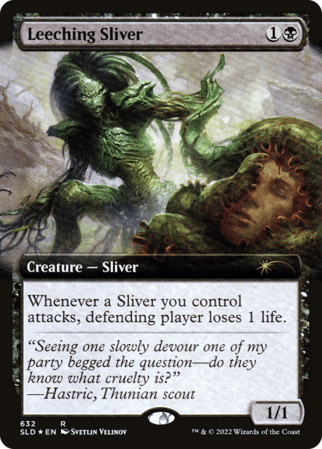 Leeching Sliver (632) — Secret Lair Drop
