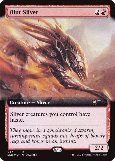 Blur Sliver (637) — Secret Lair Drop