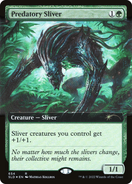 Predatory Sliver (654) — Secret Lair Drop