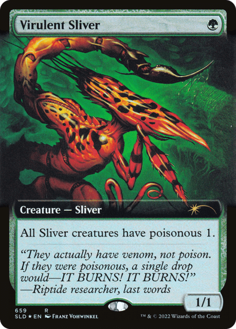 Virulent Sliver (659) — Secret Lair Drop