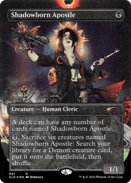 Shadowborn Apostle (681) — Secret Lair Drop