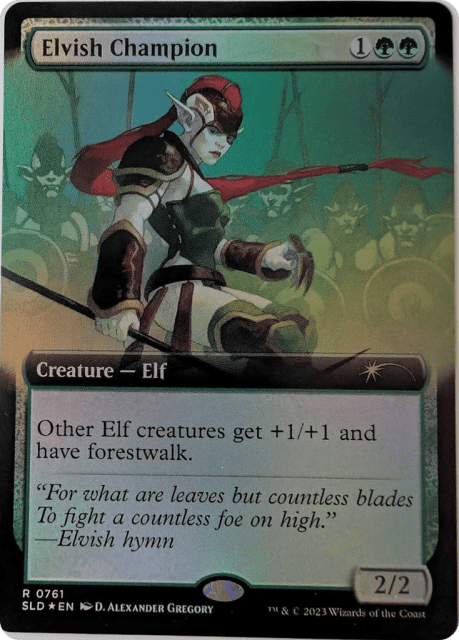 Elvish Champion (761) — Secret Lair Drop