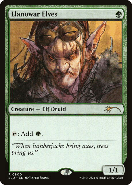 Llanowar Elves (800) — Secret Lair Drop