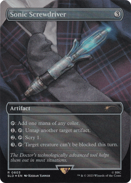 Sonic Screwdriver (803) — Secret Lair Drop