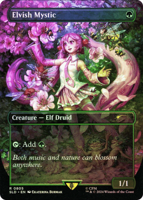 Elvish Mystic (805) — Secret Lair Drop