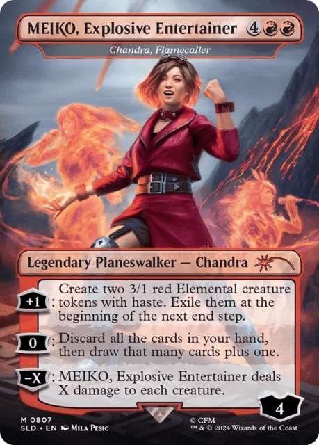 Chandra, Flamecaller (807) — Secret Lair Drop